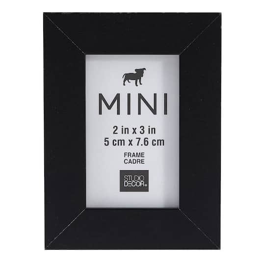 Black Mini Frame by Studio D&#xE9;cor&#xAE;
